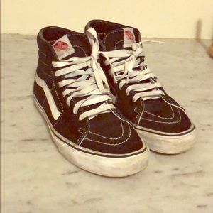 Vans off the wall high top sneakers